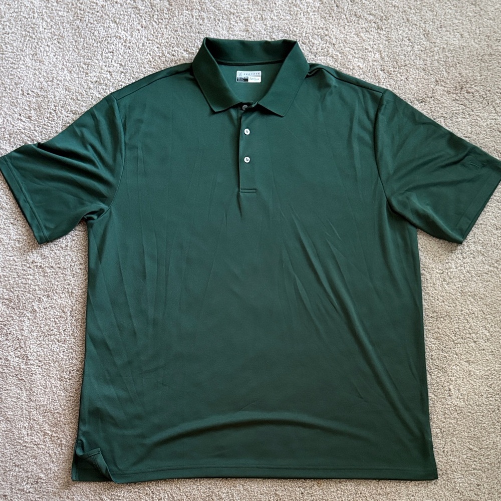 PGA Tour Dark Green Polo Shirt